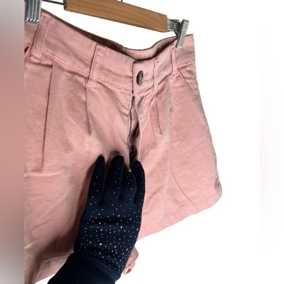 NWOT Free People Billie Chino High Rise Shorts In Pink - Picture 5 of 13